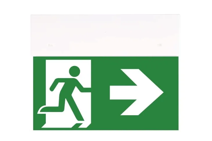 OPRAWA LAMPA AWARYJNA EWAKUACYJNA EXIT DIRECTO S LED 2,5W zamiennik OXIMIA