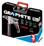 graphite-wiertarka-udarowa-230v-720w-stan-nowy