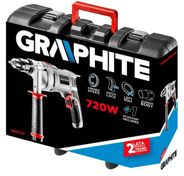 graphite-wiertarka-udarowa-230v-720w-marka-graphite