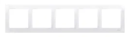 simon-54-ramka-pieciokrotna-dr5-11-biala