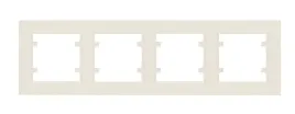 karea-ramka-x4-pozioma-poczworna-ryflowana-perla-86100704-makel