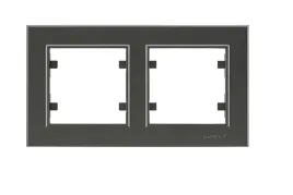 karea-ramka-pozioma-x2-podwojna-antracyt-56050702-makel