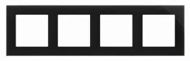 simon-55-ramka-4-krotna-nature-szklo-classic-czarne-trn4-182