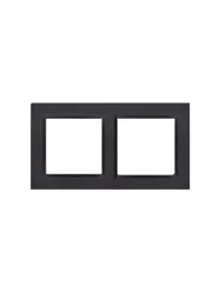 simon-10-ramka-podwojna-cr2-49-czarny-mat