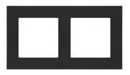 simon-55-ramka-2-krotna-duo-czarna-podstawa-chrom-trd2-163-149