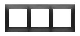 simon-54-ramka-potrojna-dr3-49-czarny-mat