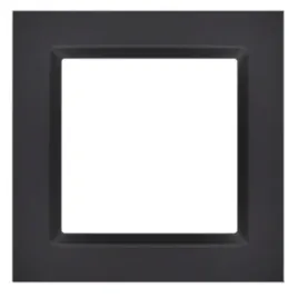 simon-10-ramka-jednokrotna-cr1-49-czarny-mat