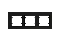 karea-ramka-potrojna-pozioma-potrojna-czarny-mat-56054703-makel
