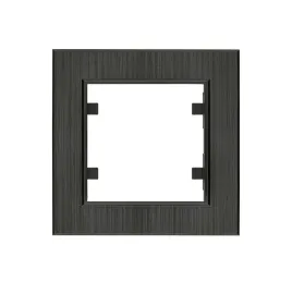 karea-ramka-x1-pojedyncza-ryflowana-antracyt-86280701-makel