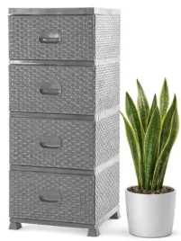 szafka-komoda-regal-4-szuflady-do-lazienki-organizer-stojacy-ratanowy-grey