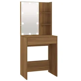 toaletka-z-oswietleniem-led-i-polkami-brazowy-dab-60x40x140-cm