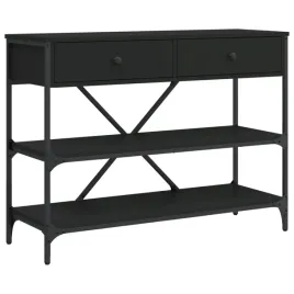 czarny-stolik-konsolowy-100-x-345-x-75-cm-z-dwoma-szufladami