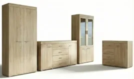 mebloscianka-zestaw-mebli-dab-sonoma-komoda-160-cm-witryna-stojaca-szafa