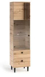 witryna-stojaca-wysoka-50cm-witryna-ze-szklem-regal-wysoki-szafka-ze-szklem