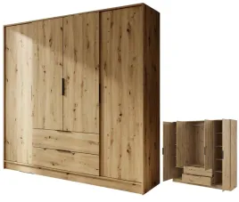 duza-szafa-ubraniowa-drazek-polki-garderoba-z-szufladami-2-x-drzwi-artisan