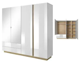 szafa-czterodrzwiowa-220-bialy-polysk-szafa-z-drazkiem-i-polkami-lustro