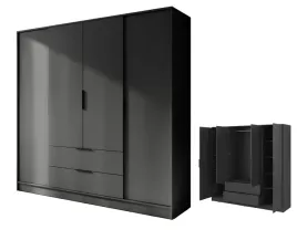 pojemna-szafa-ubraniowa-otwierana-grafit-garderoba-z-szufladami-antracyt