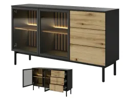 komoda-150-cm-z-szufladami-i-drzwiami-komoda-z-witryna-pojemna-komoda-evoke