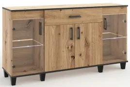 komoda-ze-szklem-160-dab-artisan-witryna-szklana-szafka-pod-telewizor