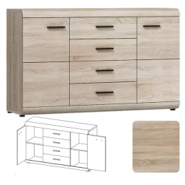 komoda-140-cm-do-salonu-dab-sonoma-szuflady-duza-szafka-2-drzwiowa-komoda