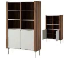 nowoczesna-regal-105-olmo-kaszmir-regal-na-ksiazki-z-drzwiami-biblioteczka