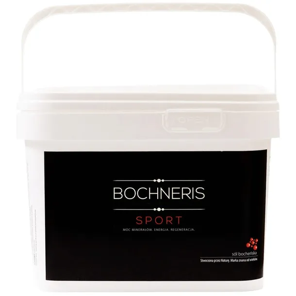 SÓL BOCHEŃSKA Bochneris Sport Jodowo-Bromowa Sól Do Kąpieli 12000g