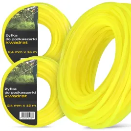 2x-zylka-kosy-24-mm-15-m-podkaszarki-spalinowej-tnaca-kwadrat-ostra