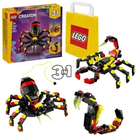 lego-creator-3w1-dzikie-zwierzeta-niezwykly-pajak-skorpion-waz