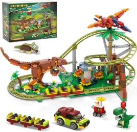 klocki-konstrukcyjne-kolejka-gorska-dinozaur-tor-wyscigowy-1222el-prezent