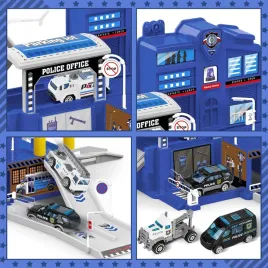 komisariat-policji-mata-zabawka-samochodu-zestaw-prezent-helikopter-komenda