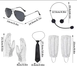 akcesoria-stroj-michael-jackson-lata-70-80-kapelusz-zestaw-komplet-disco
