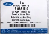 emblemat-oe-ford-2086510-numer-katalogowy-czesci-2086510