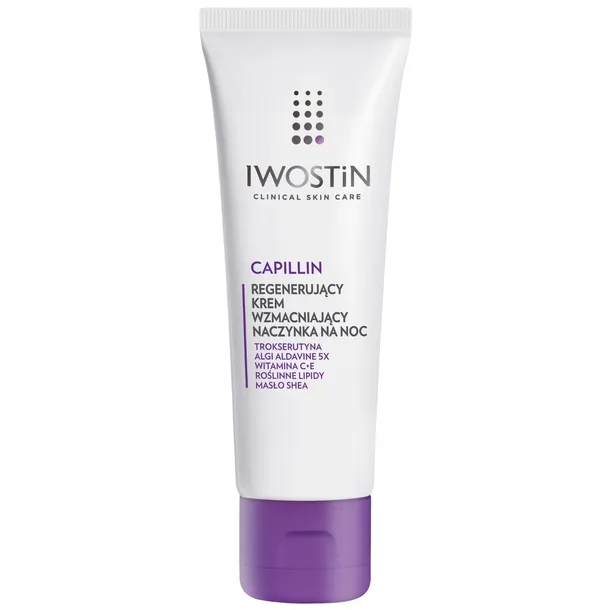 IWOSTIN CAPILLIN Regenerujący Krem Wzmacniający Naczynka Na Noc 50ml
