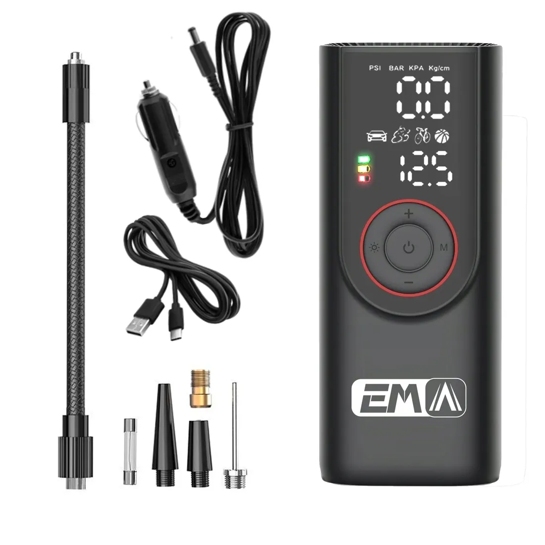 kompresor-bezprzewodowy-10-bar-150-psi-do-auta-roweru-powerbank-6000-mah-stan-nowy