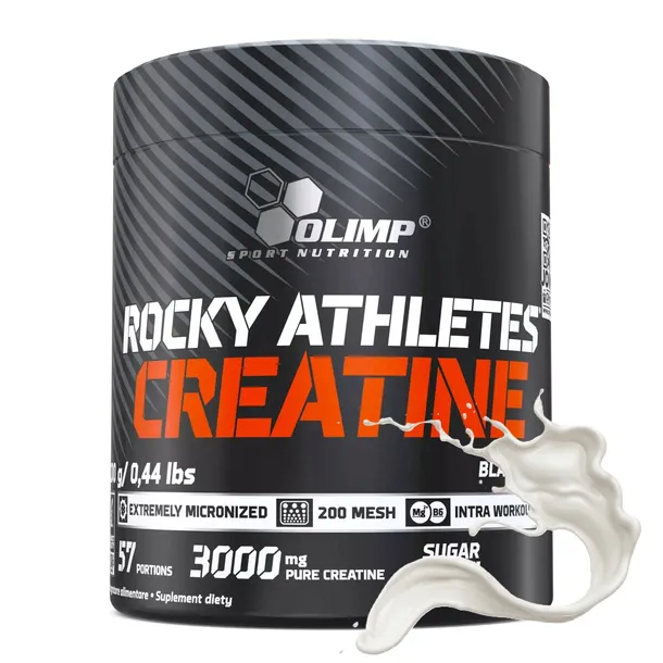OLIMP Rocky Athletes Creatine 200 g KREATYNA MONOHYDRAT WITAMINY MAGNEZ
