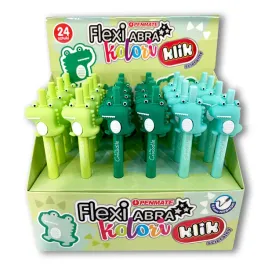 dlugopis-scieralny-flexi-abra-kolori-crocodile-z-niebieskim-wkladem-05-mm