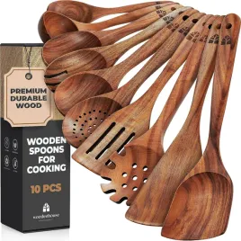 drewniane-lyzki-do-gotowania-zestaw-10-sztuk-przyborow-z-drewna-tekowego