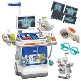 zestaw-malego-lekarza-doktor-wozek-ekg-interaktywny-dla-dzieci-xxl-32-el
