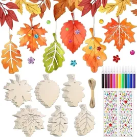 drewniane-liscie-do-malowania-jesienne-ozdoba-diy-zabawa-dla-dzieci-pisaki