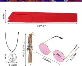 stroj-kostium-hipisa-akceosria-komplet-lata-70-80-retro-vintage-halloween