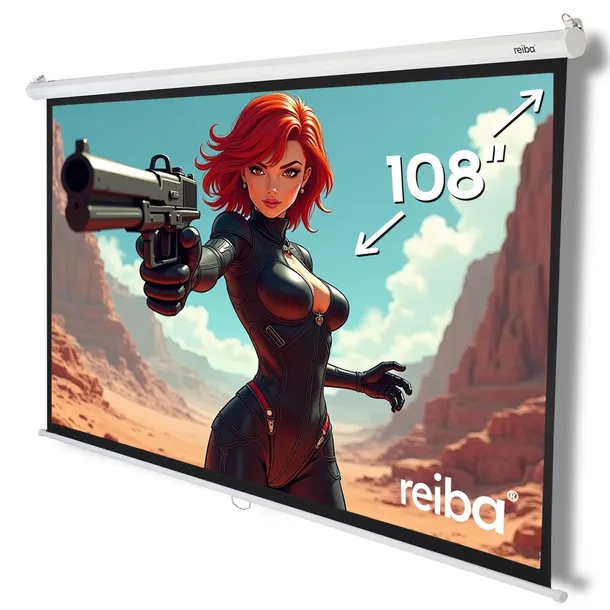 Parker 108 Ekran projekcyjny 220x165 | manualny | sufitowy | ścienny