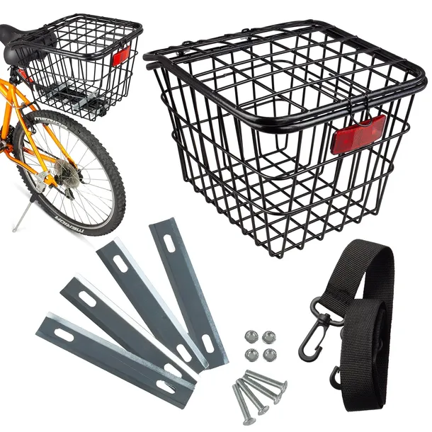 KOSZYK ROWEROWY NA BAGAŻNIK RINGMEHR TOTEBIKE + CZĘŚCI MONTAŻOWE W ZESTAWIE