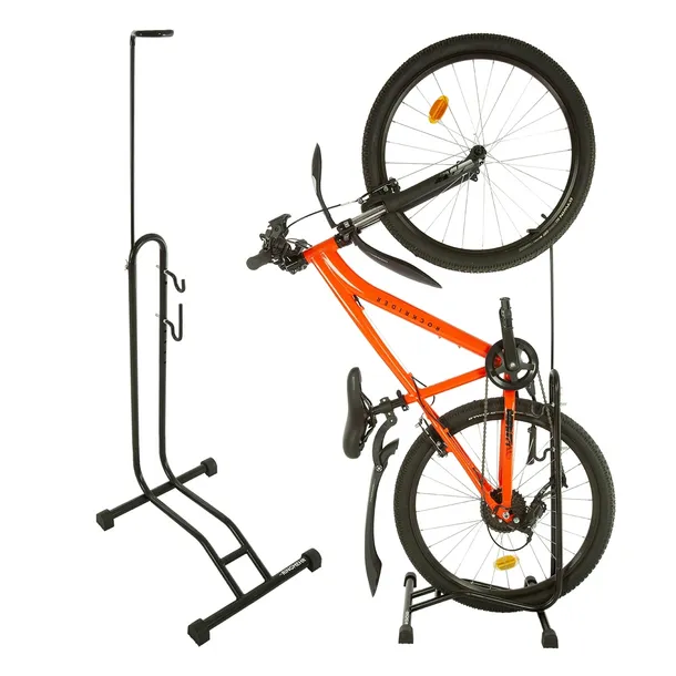 Stojak na Rower Serwisowy Rowerowy 3w1 Czarny Uchwyt Stabilny Do Naprawy