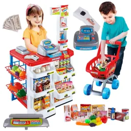 duzy-supermarket-sklep-stragan-dla-dzieci-z-kasa-fiskalna-waga-i-wozkiem