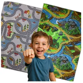 dwustronny-dywan-do-pokoju-dziecka-dzieciecy-ulice-park-dinozaurow-105x200