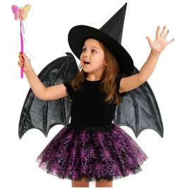 stroj-wiedzma-czarownica-dla-dziewczynki-nietoperz-wrozka-na-halloween-zest