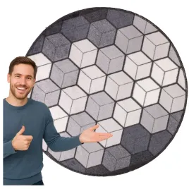 dywan-wewnetrzny-chodnik-do-salonu-pokoju-okragly-80cm-wzor-geometryczny