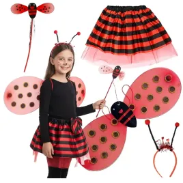 stroj-biedronka-przebranie-spodniczka-tutu-rozdzka-bal-karnawal-halloween