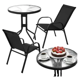meble-na-balkon-ogrod-taras-komplet-stol-szklo-2-krzesla-czarny-stolik
