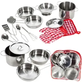 zestaw-kuchenny-metalowe-garnki-akcesoria-kuchenne-dla-dzieci-12-elementow